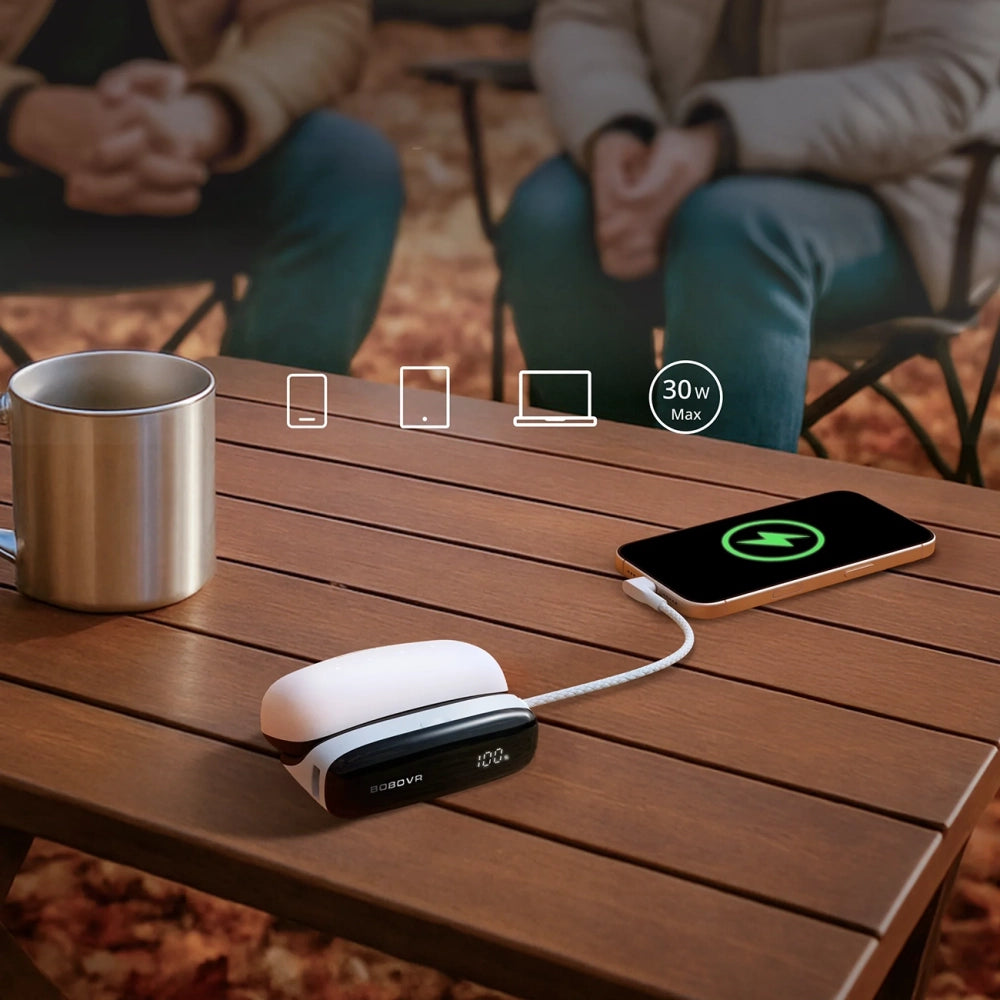 B100 BoboVR PD100 Batteriopladningsdock - hvid