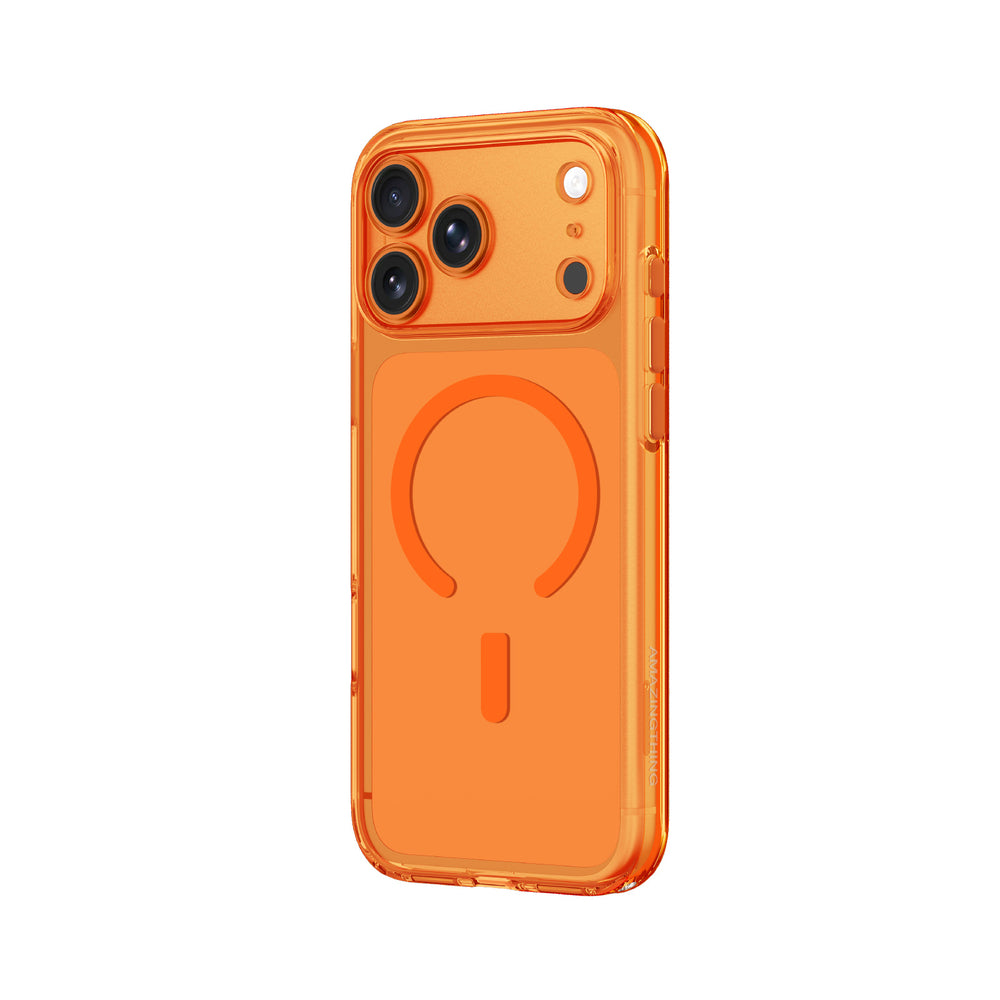 AmazingThing Minimal Mag Lens Case til iPhone 17 Pro Max - Orange