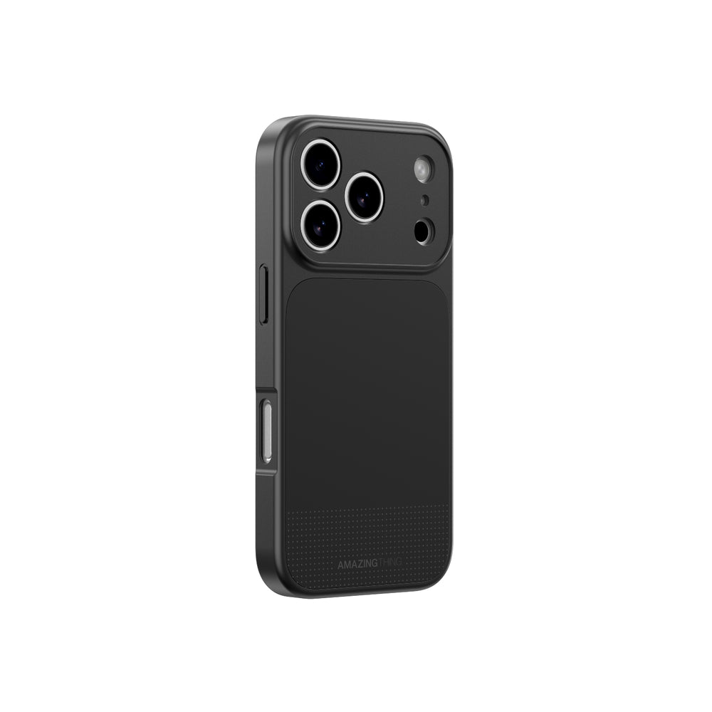 AmazingThing Minimal Mag Full Cover Case til iPhone 17 Pro - sort