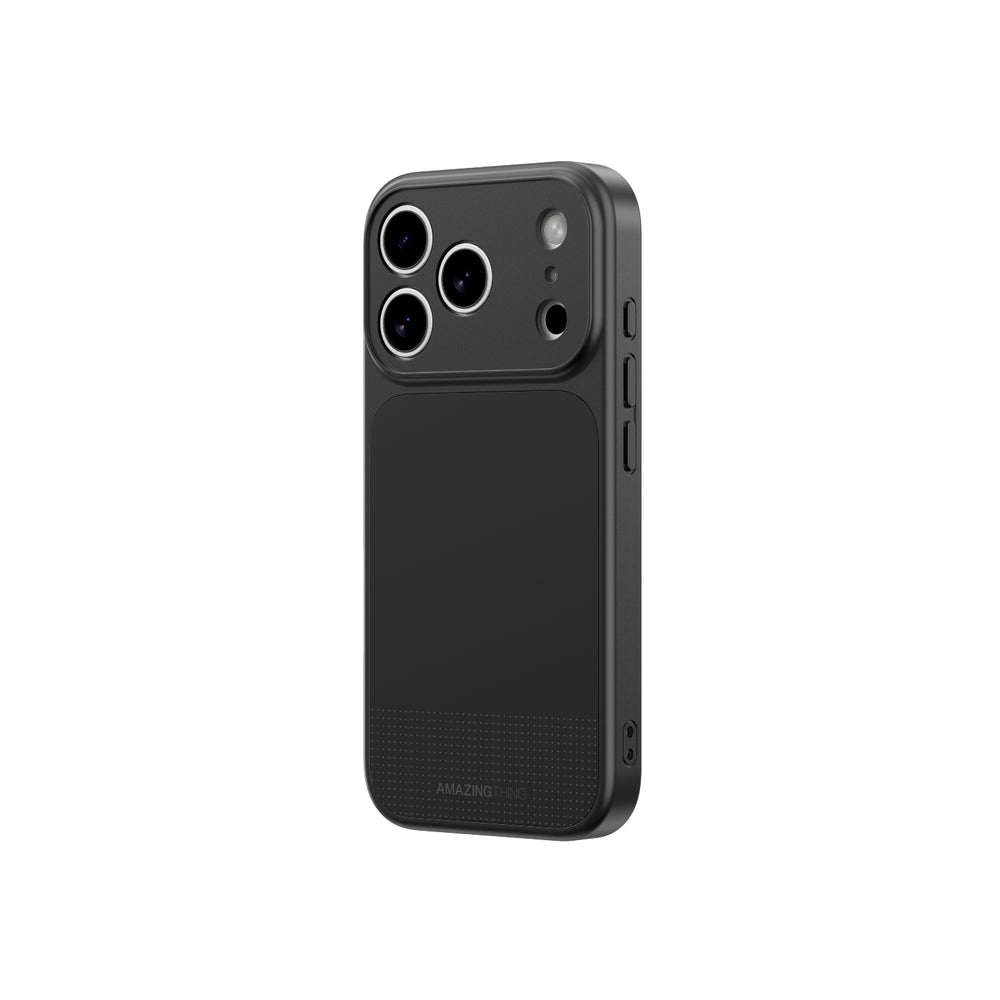 AmazingThing Minimal Mag Full Cover Case til iPhone 17 Pro - sort