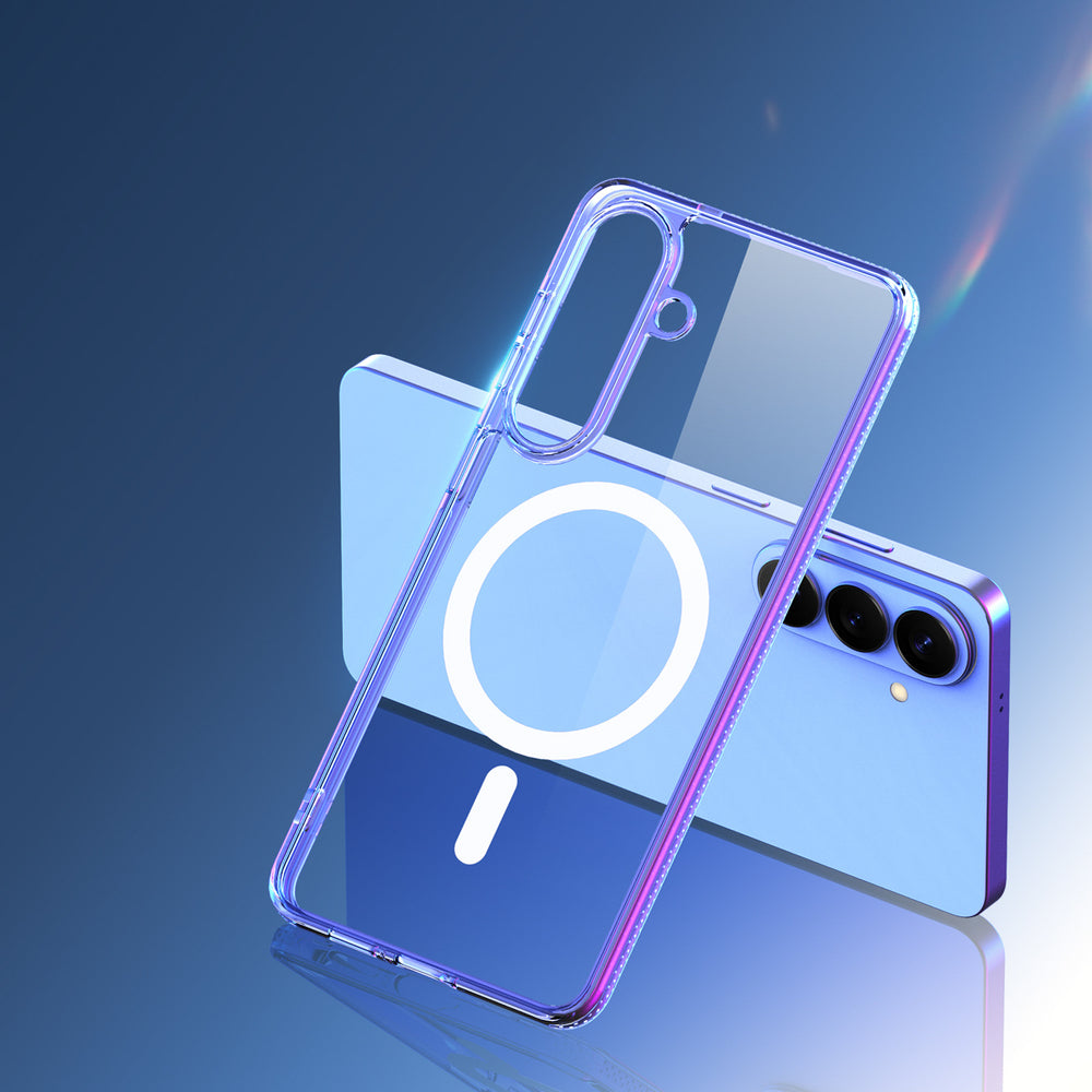 Dux Ducis Clin Mag Case Kompatibel med MagSafe til Samsung S26 - Transparent