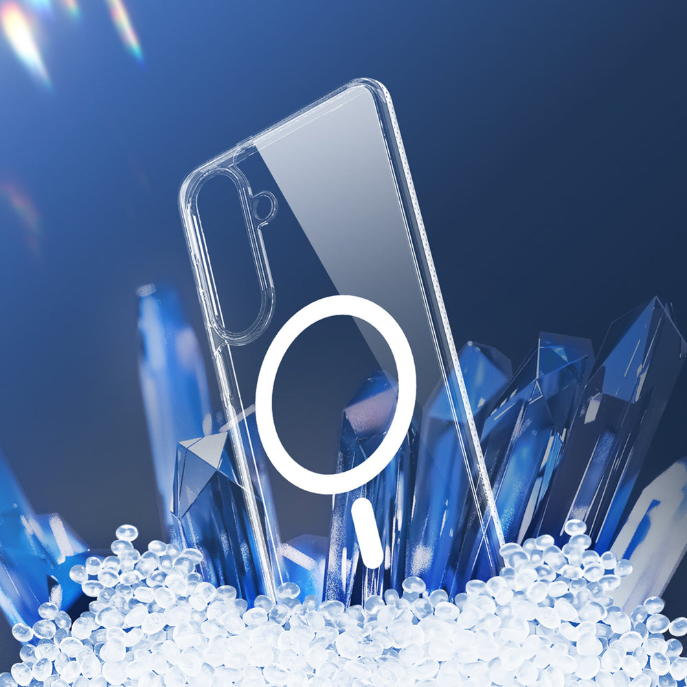 Dux Ducis Clin Mag Case Kompatibel med MagSafe til Samsung S26 Plus - Gennemsigtig