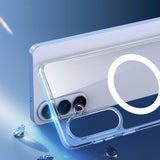 Dux Ducis Clin Mag Case Kompatibel med MagSafe til Samsung S26 Plus - Gennemsigtig