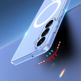 Dux Ducis Clin Mag Case Kompatibel med MagSafe til Samsung S26 Plus - Gennemsigtig