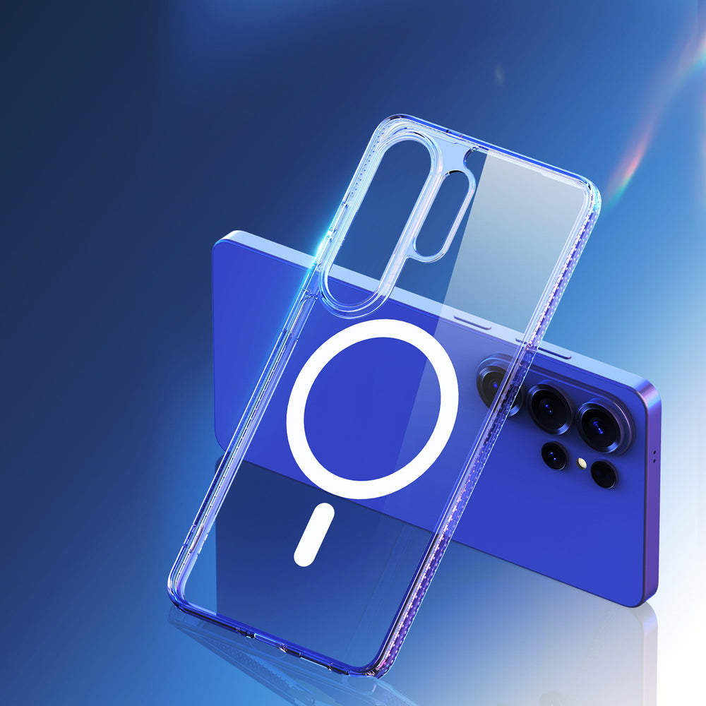 Dux Ducis Clin Mag Case Kompatibel med MagSafe til Samsung S26 Ultra - Transparent