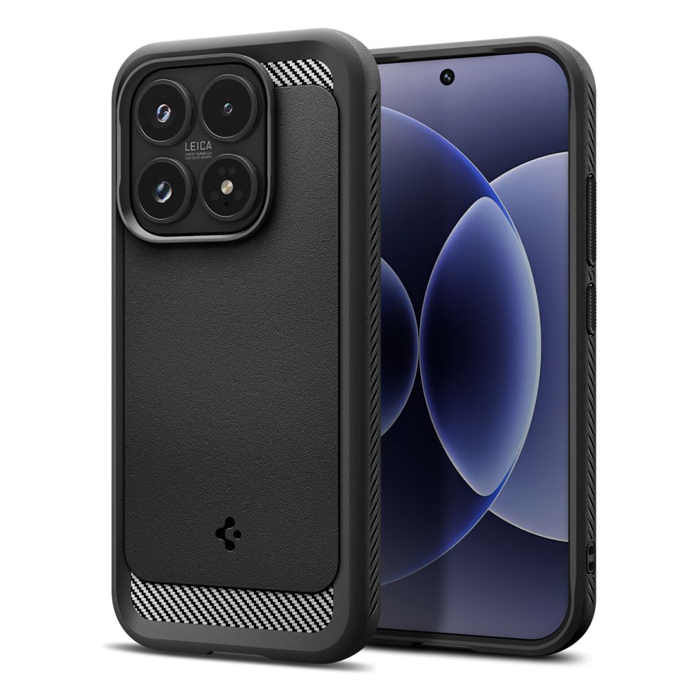 Spigen Rugged Armor case til Xiaomi 17 - sort