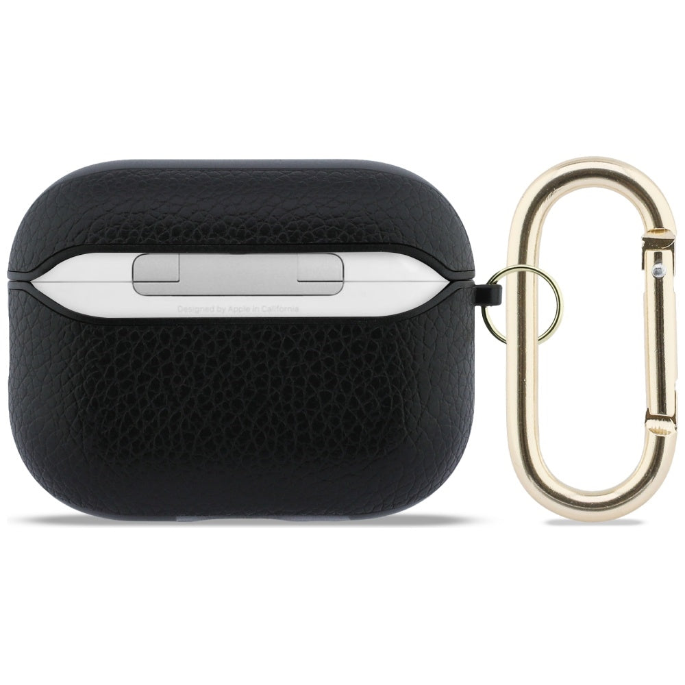 Guess Grained Classic Logo-kasse til AirPods Pro 3 - sort