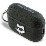 Karl Lagerfeld Monogram Choupette Head Case til AirPods Pro 3 - sort