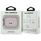 Karl Lagerfeld Monogram Choupette Head Case til AirPods Pro 3 - Pink