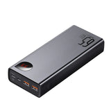 Powerbank Baseus Adaman Metal 20000mAh PD QC 3.0 65W 2xUSB + USB-C + micro USB (Sort)