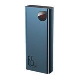 Powerbank Baseus Adaman Metal 20000mAh PD QC 3.0 65W 2xUSB + USB-C + micro USB (blå)
