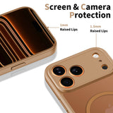 Tech-Protect BasicMag MagSafe Case til iPhone 17 Pro - Brunt