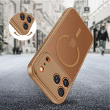 Tech-Protect BasicMag MagSafe Case til iPhone 17 Pro Max - Brunt