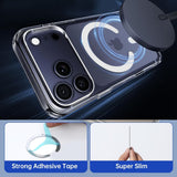 MagSafe Tech-Protect MMP-200 Magnetisk ring til telefon - hvid