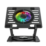 Wozinsky WDCX-X16-AS CoolBase RGB 360° Cooling Stand for Laptop and Tablet - Black