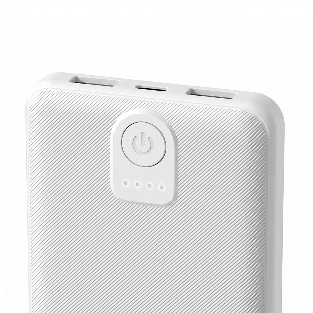 Powerbank Wozinsky Wpower WPBBK-3 10000 mAh 10W 2x USB-A 2A - hvid