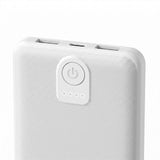 Powerbank Wozinsky Wpower WPBBK-3 10000 mAh 10W 2x USB-A 2A - hvid