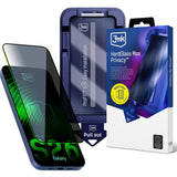9H hærdet glas med 3mk HardGlass Max Privacy filter til Samsung Galaxy S26