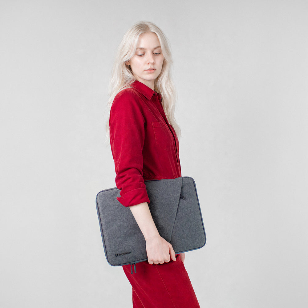 Wozinsky WTNP-15G 15.6" Laptop Bag with Retractable Handle - Gray
