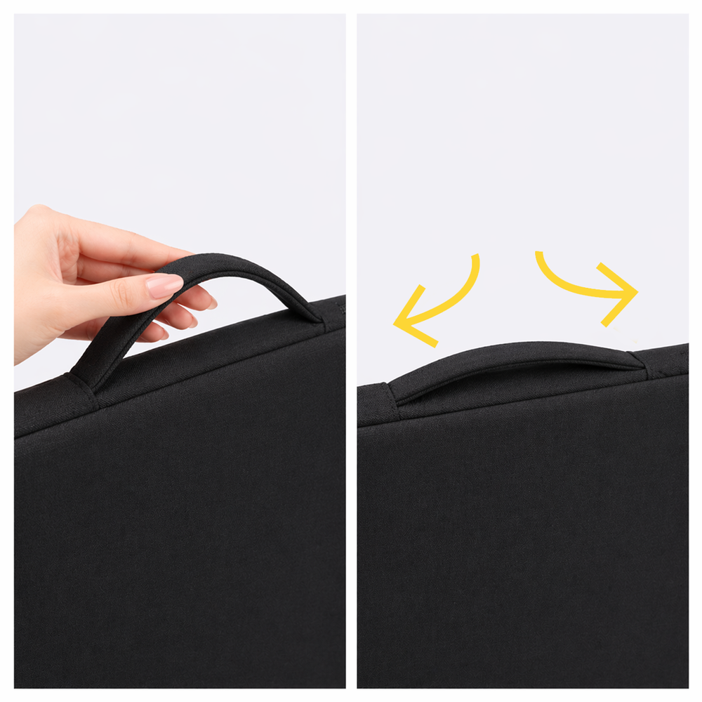 Wozinsky WTNP-11B 10-11" Laptop Bag with Retractable Handle - Black