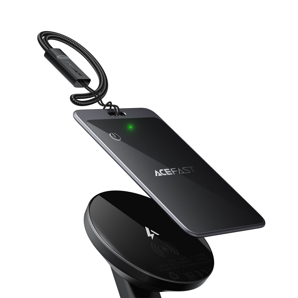 Acefast S3 metal card positioning device single metal gray