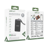 Acefast S3 metal card positioning device single metal gray
