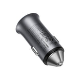Acefast B16 95W USB-A + USB-C Biloplader - Grå
