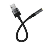Acefast J13 USB-A til 3,5 mm mini-jack adapter - sort