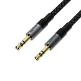 Acefast J10 AUX cable mini jack 3.5mm 1m - black