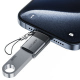 Acefast J7 USB-A - USB-C Adapter - Gray