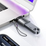 Acefast J7 USB-A - USB-C Adapter - Gray