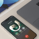 Dudao U4Pro Bluetooth universel over-ear headset til begge ører - beige og guld