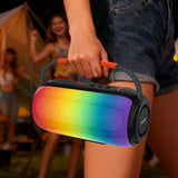 Dudao Y21 Wireless Speaker with RGB Backlight Bluetooth 5.3 - Black