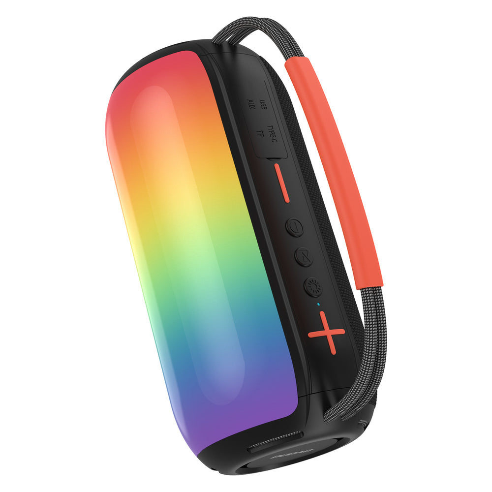 Dudao Y21 Wireless Speaker with RGB Backlight Bluetooth 5.3 - Black