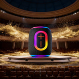 Dudao Y22 Wireless Speaker with RGB Backlight Bluetooth 5.3 - Black
