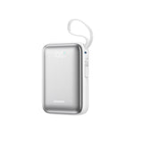 Joyroom JR-PBF29 20000mAh 22.5W Powerbank med dobbelt kabel - hvid