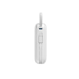 Joyroom JR-PBF29 20000mAh 22.5W Powerbank med dobbelt kabel - hvid