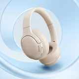 Baseus Bass BH1 Lite Wireless On-Ear Bluetooth 6.0 Headphones - White