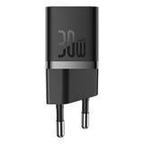 Baseus GaN5 30W Wall Charger with 100W USB-C to USB-C Cable - Black