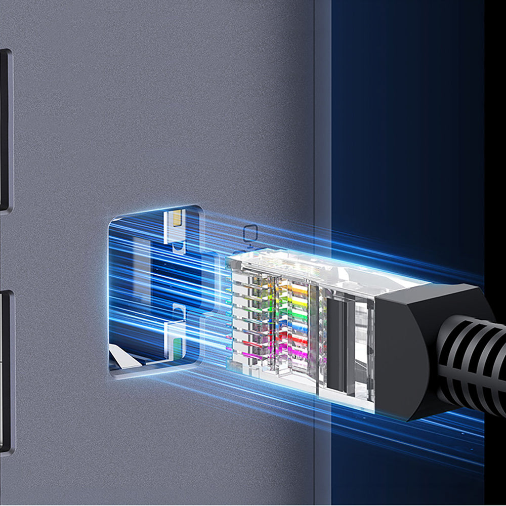 Baseus Spacemate hub USB-C 11in1 docking station 3xHDMI 4K 60Hz + 2xUSB-A (10Gb/s) + 1xUSB-C (10Gb/s) + RJ45 + 2xUSB-A (480Mb/s) + 1xUSB-C (PD) + 1xMinijack 3.5mm - gray