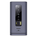 Baseus Spacemate hub USB-C 11in1 docking station 3xHDMI 4K 60Hz + 2xUSB-A (10Gb/s) + 1xUSB-C (10Gb/s) + RJ45 + 2xUSB-A (480Mb/s) + 1xUSB-C (PD) + 1xMinijack 3.5mm - gray