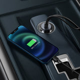 Baseus Share Together PPS Multi-port Fast charge Car Charger with Extension Cord 2U+2C 120W Space Gray