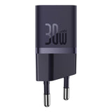 Baseus GaN5 30W USB-C EU Wall Charger - Purple
