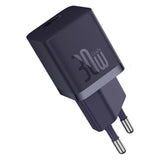 Baseus GaN5 30W USB-C EU Wall Charger - Purple