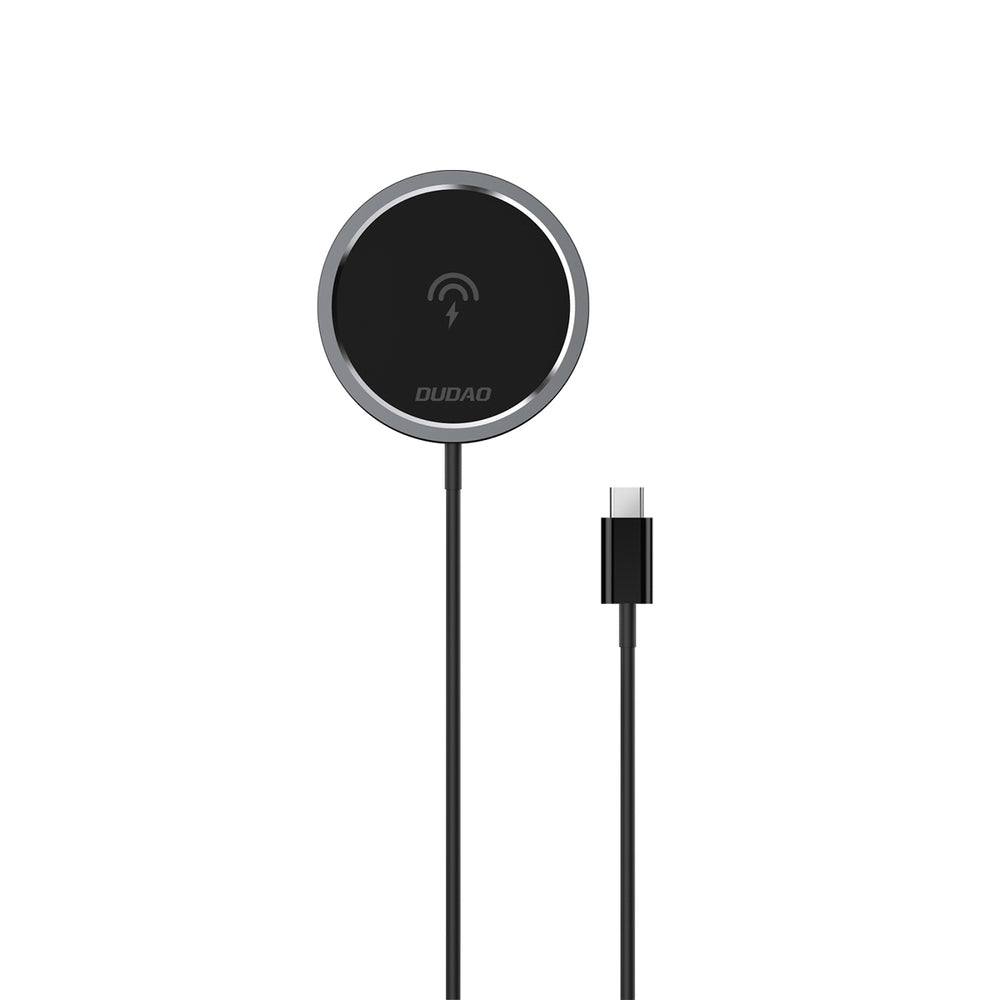 Dudao A12XS 15W MagSafe Compatible Wireless Charger - Black