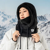 Qunature Arctic Velvet Ski Balaclava størrelse L - sort