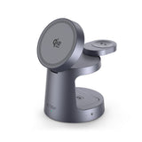 Tech-Protect QI2.2-25W-A48 3in1 Magnetic Wireless Charger - Navy Blue
