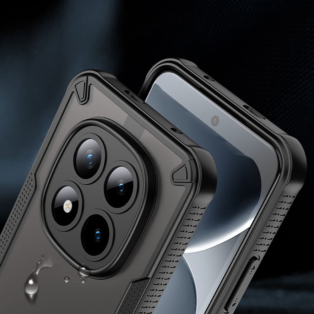Tech-Protect Rugged Shield Case til Xiaomi Poco M8 Pro / Xiaomi Redmi Note 15 Pro+ 5G - sort