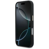 Guess FW Resin Logo Case til iPhone 17 Pro Max - sort
