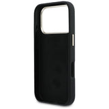 Guess FW Resin Logo Case til iPhone 17 Pro Max - sort